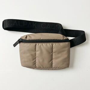 Calpak Luka Belt Bag in Chocolate Lightweight Convertible Crossbody
